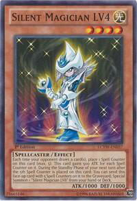 Silent Magician LV4 - Legendary Collection 3: Yugi's World (LC03) #LCYW-EN037 - Common / Short Print YuGiOh Trading Card