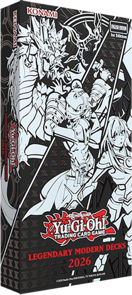Legendary Modern Decks: Box Set - Legendary Modern Decks 2026 YuGiOh trading card