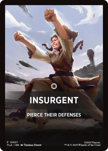 Insurgent Theme Card - Avatar: The Last Airbender Magic: The Gathering trading card