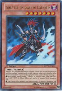 Gorz the Emissary of Darkness - Legendary Collection 3: Yugi's World (LC03) #LCYW-EN044 - Ultra Rare YuGiOh Trading Card
