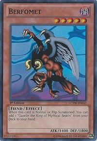 Berfomet - Legendary Collection 3: Yugi's World (LC03) #LCYW-EN045 - Super Rare YuGiOh Trading Card