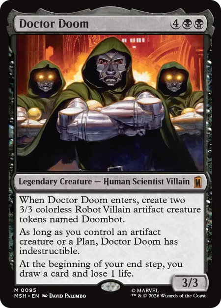 Doctor Doom - Marvel Super Heroes Magic: The Gathering trading card