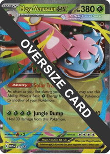 Mega Venusaur ex - 013 - Jumbo Cards (PR) #013 - Promo Pokémon Trading Card