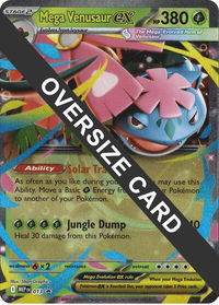 Mega Venusaur ex - 013 - Jumbo Cards (PR) #013 - Promo Pokémon Trading Card