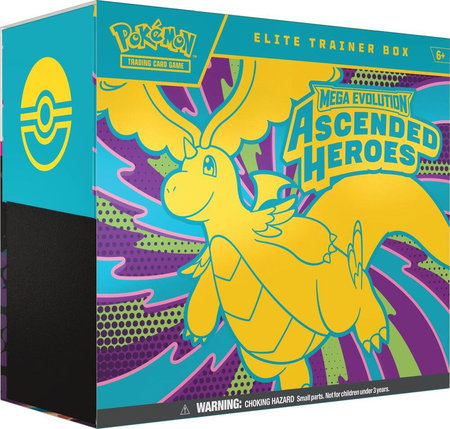 Ascended Heroes Elite Trainer Box - ME: Ascended Heroes Pokémon trading card