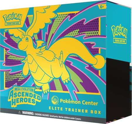 Ascended Heroes Pokemon Center Elite Trainer Box (Exclusive) - ME: Ascended Heroes Pokémon trading card