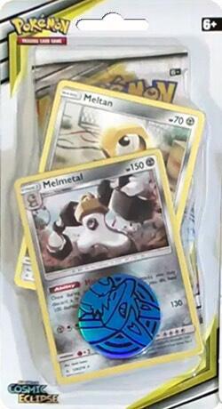Sun & Moon Single Blister Pack [Meltan & Melmetal] - SM - Cosmic Eclipse Pokémon trading card