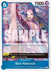 Boa Hancock - EB04-027 - The Azure Sea's Seven (OP14) #EB04-027 - Rare One Piece Trading Card