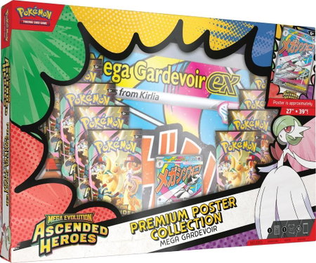 Premium Poster Collection: Mega Gardevoir - ME: Ascended Heroes Pokémon trading card