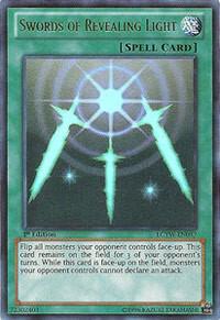 Swords of Revealing Light trading card from Legendary Collection 3: Yugi's World Swords of Revealing Light - Legendary Collection 3: Yugi's World YuGiOh trading card