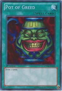 Pot of Greed - Legendary Collection 3: Yugi's World (LC03) #LCYW-EN059 - Secret Rare YuGiOh Trading Card