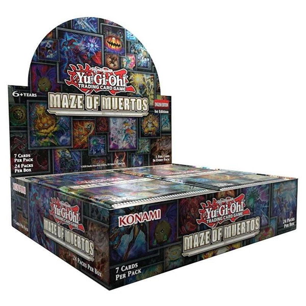 Maze of Muertos Booster Box [1st Edition] - Maze of Muertos YuGiOh trading card
