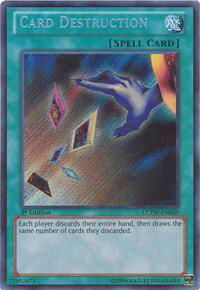 Card Destruction - Legendary Collection 3: Yugi's World (LC03) #LCYW-EN060 - Secret Rare YuGiOh Trading Card