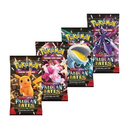 Paldean Fates Booster Pack Art Bundle [Set of 4] - SV: Paldean Fates Pokémon trading card