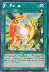 De-Fusion trading card from Legendary Collection 3: Yugi's World De-Fusion - Legendary Collection 3: Yugi's World YuGiOh trading card