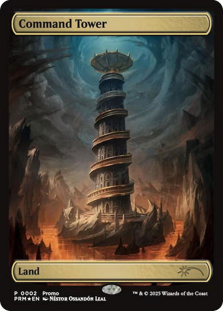 Command Tower - WPN & Gateway Promos Magic: The Gathering trading card