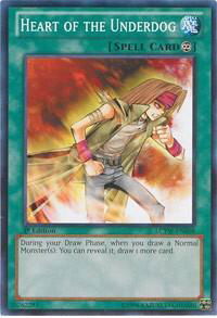 Heart of the Underdog - Legendary Collection 3: Yugi's World (LC03) #LCYW-EN068 - Common / Short Print YuGiOh Trading Card