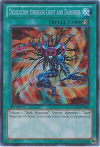 Dedication through Light and Darkness - Legendary Collection 3: Yugi's World YuGiOh trading card