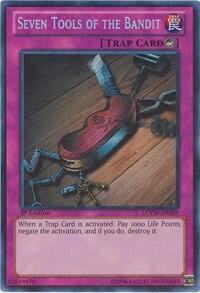 Seven Tools of the Bandit - Legendary Collection 3: Yugi's World (LC03) #LCYW-EN089 - Secret Rare YuGiOh Trading Card