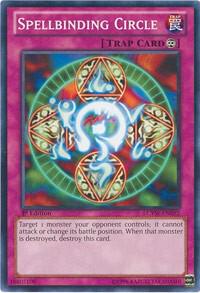 Spellbinding Circle trading card from Legendary Collection 3: Yugi's World Spellbinding Circle - Legendary Collection 3: Yugi's World YuGiOh trading card