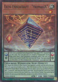 Ekto Enneacraft - "tromarIA" (Super Rare) - Phantom Revenge (PHRE) #PHRE-EN018 - Super Rare YuGiOh Trading Card