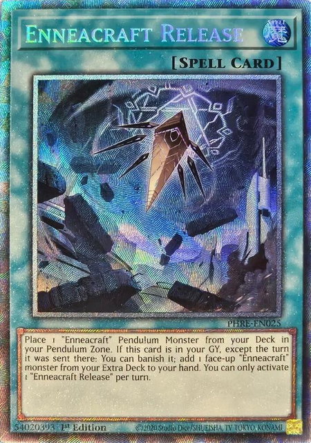 Enneacraft Release (CR) - Phantom Revenge YuGiOh trading card