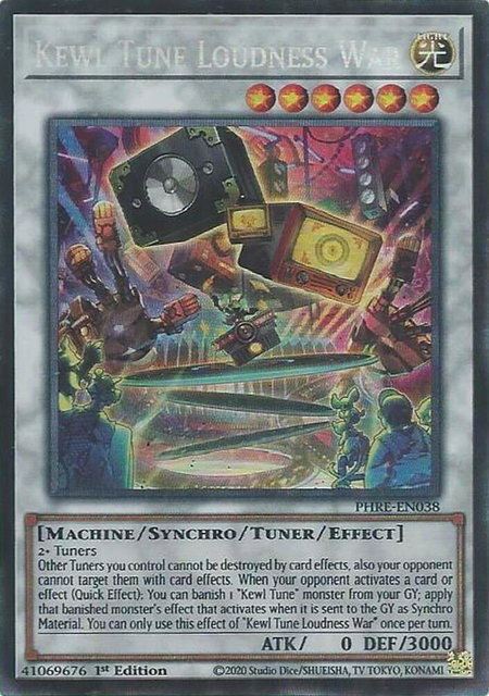 Kewl Tune Loudness War (CR) - Phantom Revenge YuGiOh trading card