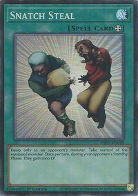 Snatch Steal (CR) - Phantom Revenge (PHRE) #PHRE-EN049 - Collector's Rare YuGiOh Trading Card
