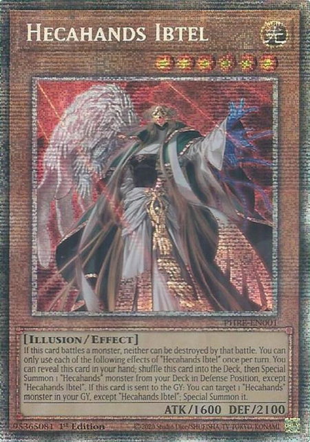 Hecahands Ibtel (Starlight Rare) trading card from Phantom Revenge Hecahands Ibtel (Starlight Rare) - Phantom Revenge YuGiOh trading card