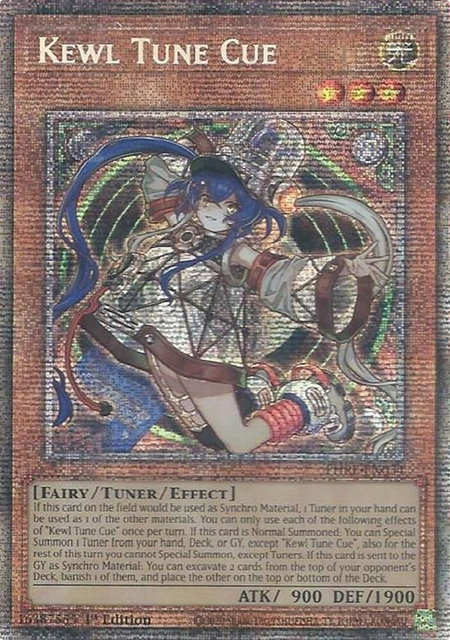 Kewl Tune Cue (Starlight Rare) trading card from Phantom Revenge Kewl Tune Cue (Starlight Rare) - Phantom Revenge YuGiOh trading card