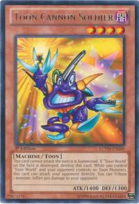 Toon Cannon Soldier - Legendary Collection 3: Yugi's World YuGiOh trading card