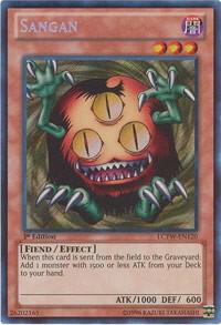 Sangan - Legendary Collection 3: Yugi's World YuGiOh trading card