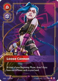 Jinx - Loose Cannon (Metal) - Riftbound Organized Play Promotional Cards (OPP) #251/298 - Promo Riftbound Trading Card