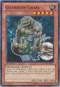 Guardian Grarl trading card from Legendary Collection 3: Yugi's World Guardian Grarl - Legendary Collection 3: Yugi's World YuGiOh trading card