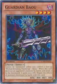 Guardian Baou - Legendary Collection 3: Yugi's World YuGiOh trading card