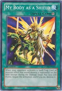 My Body as a Shield - Legendary Collection 3: Yugi's World YuGiOh trading card