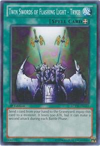 Twin Swords of Flashing Light - Tryce - Legendary Collection 3: Yugi's World YuGiOh trading card