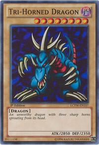 Tri-Horned Dragon - Legendary Collection 3: Yugi's World YuGiOh trading card