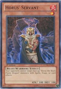 Horus' Servant - Legendary Collection 3: Yugi's World YuGiOh trading card