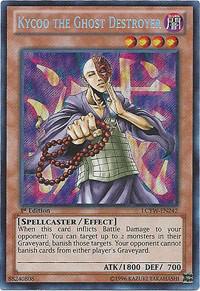 Kycoo the Ghost Destroyer trading card from Legendary Collection 3: Yugi's World Kycoo the Ghost Destroyer - Legendary Collection 3: Yugi's World YuGiOh trading card