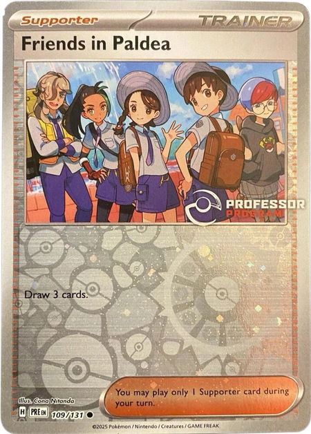 Friends in Paldea - 109/131 - Professor Program Promos Pokémon trading card