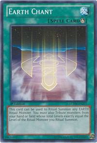 Earth Chant - Legendary Collection 3: Yugi's World YuGiOh trading card