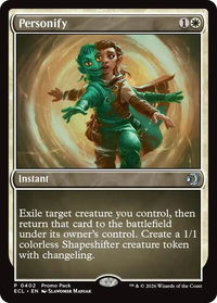 Personify - Promo Pack: Lorwyn Eclipsed (PPECL) #402 - Promo Magic: The Gathering Trading Card