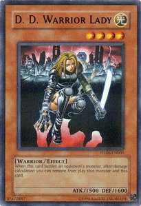 D.D. Warrior Lady - Hobby League 6 (HL06) #HL06-EN003 - Ultra Rare YuGiOh Trading Card