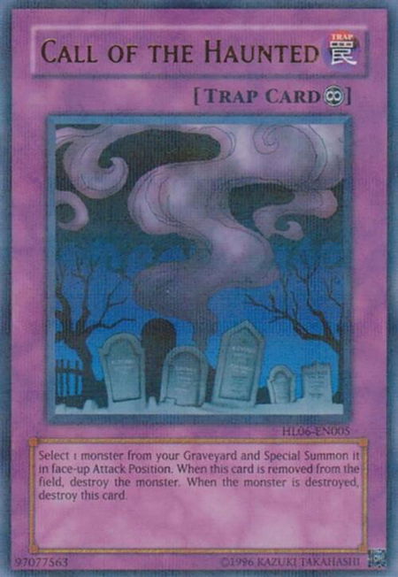 Call of the Haunted - Hobby League 6 YuGiOh trading card