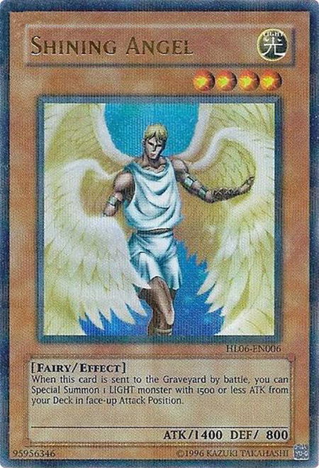 Shining Angel - Hobby League 6 YuGiOh trading card