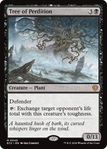 Tree of Perdition - Commander: Lorwyn Eclipsed (ECC) #49 - Mythic Rare Magic: The Gathering Trading Card