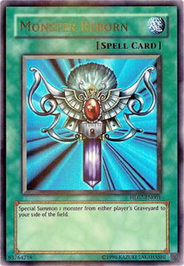 Monster Reborn - Hobby League 7 (HL07) #HL07-EN001 - Rare YuGiOh Trading Card