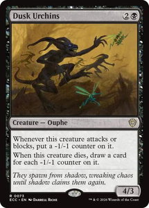 Dusk Urchins - Commander: Lorwyn Eclipsed (ECC) #73 - Rare Magic: The Gathering Trading Card