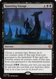 Haunting Voyage - Commander: Lorwyn Eclipsed (ECC) #75 - Mythic Rare Magic: The Gathering Trading Card
